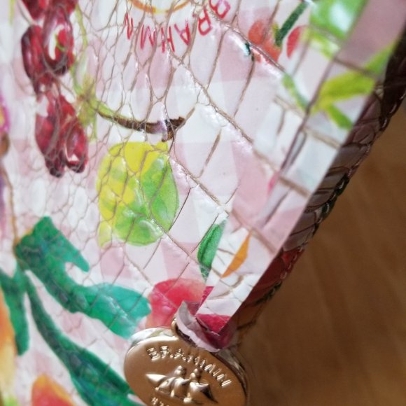 BRAHMIN Purse Katherine Fruit Salad Ombre Melbourne Crossbody Bag - Picture 8 of 16